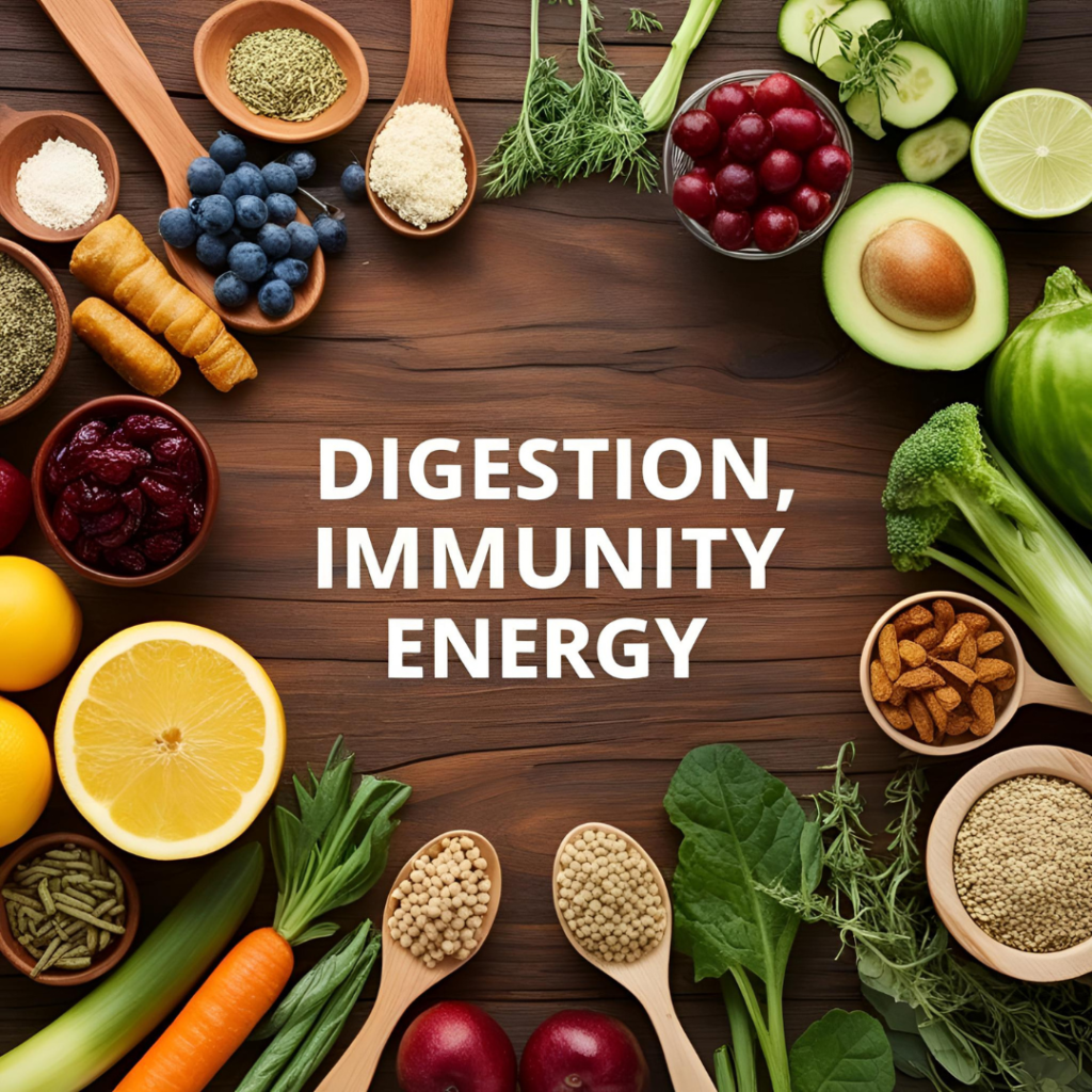 Digestion, Immunity & Energy