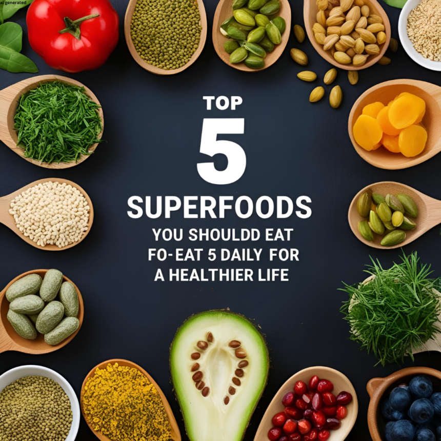 Top 5 Superfoods You Should Eat Daily for a Healthier Life