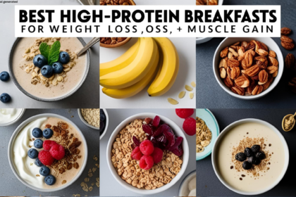 Best High-Protein Breakfasts for Weight Loss & Muscle Gain